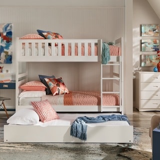 white bunk bed with stairs. hunter twin over white wood bunk bed by inspire q junior white bunk bed with stairs
